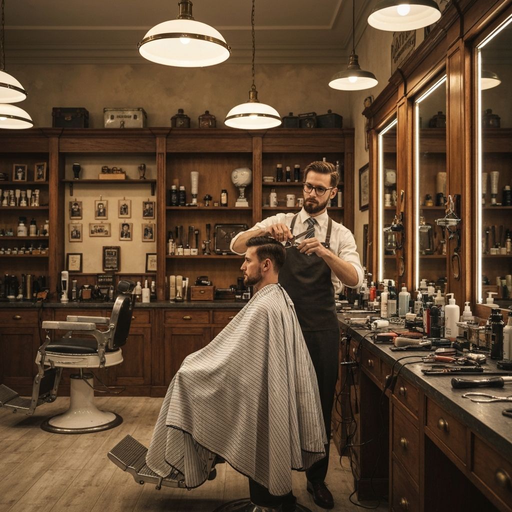 Interior Barbershop